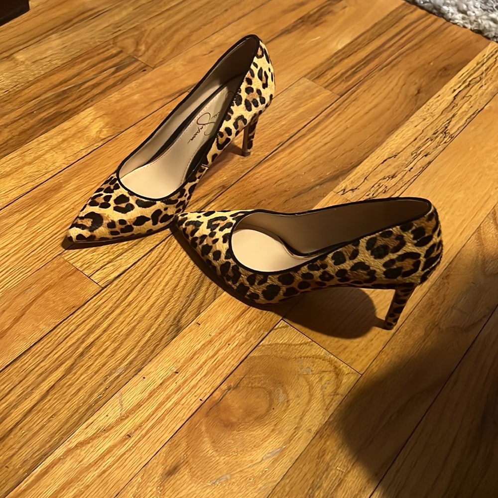 Jessica Simpson Leopard Heels - Picture 3 of 6